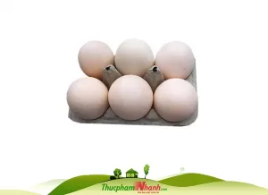 Trứng vịt - hộp 6 trứng